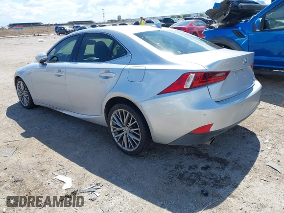 2015 Lexus IS 250 z VIN JTHBF1D29F5063360, wystawiony jako IAAI lot #42237182 z przebiegiem 73 502 mil mil oraz . Historia ofert i sprzedaży dostępna na DreamBid. Obrazek 3.