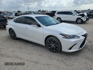 2023 Lexus ES with VIN 58ADA1C10PU027232, listed as a Copart auction lot 76584864 with 0 mi miles and Non Repairable. Bid and sale history available at carsss.com. Image 4.