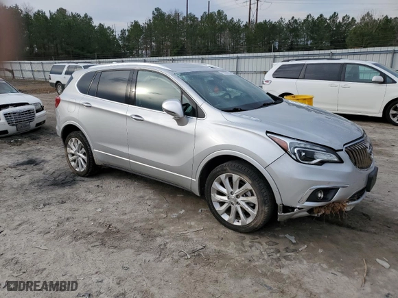 2017 Buick Envision Premium I with VIN LRBFXESX9HD102557, listed as a Copart auction lot 46330505 with 88,365 mi miles and Salvage Title. Bid and sale history available at carsss.com. Image 4.