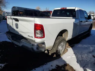 2024 Ram 2500 Tradesman with VIN 3C6UR5HL9RG125579, listed as a Copart auction lot 78882644 with 27,318 mi miles and Salvage Title. Bid and sale history available at carsss.com. Image 3.