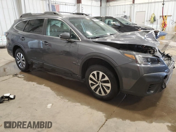 2022 Subaru Outback Premium with VIN 4S4BTADC8N3130376, listed as a Copart auction lot 60266655 with 83,605 mi miles and Salvage title. Bid and sale history available at DreamBid. Image 4.