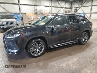 2022 Lexus RX with VIN 2T2YGMDA7NC084030, listed as a Copart auction lot 50323394 with 19,225 mi miles. Bid and sale history available at carsss.com. Image 1.