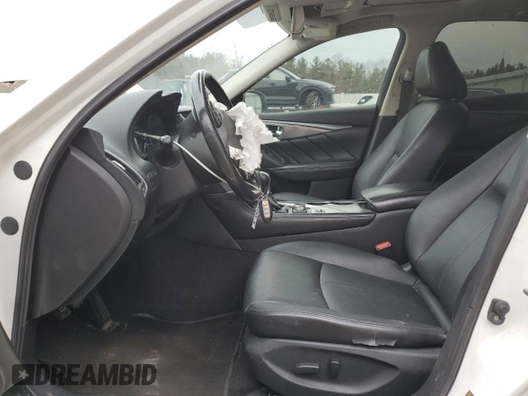 2015 Infiniti Q50 Premium with VIN JN1BV7AR8FM414003, listed as a Copart auction lot 54315965 with 102,596 mi miles and Non Repairable. Bid and sale history available at carsss.com. Image 7.