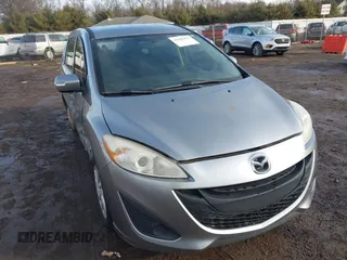 2013 Mazda 5 Sport with VIN JM1CW2BL1D0147707, listed as a IAAI auction lot 41685451 with 154,126 mi miles. Bid and sale history available at carsss.com. Image 1.