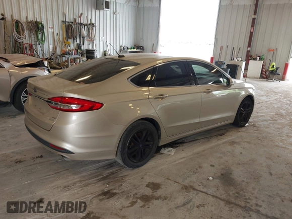 2018 Ford Fusion SE with VIN 3FA6P0HD9JR266864, listed as a IAAI auction lot 42756436 with 63,710 mi miles and . Bid and sale history available at DreamBid. Image 4.