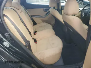 2013 Hyundai Elantra GLS with VIN 5NPDH4AE9DH338730, listed as a Copart auction lot 61090885 with 109,014 mi miles and Salvage title. Bid and sale history available at DreamBid. Image 10.