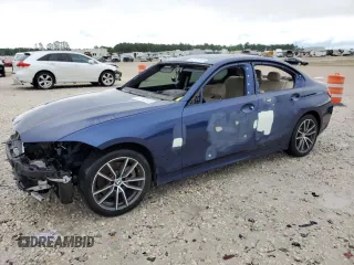 2020 BMW 3 Series 330i with VIN 3MW5R1J04L8B43542, listed as a Copart auction lot 52710145 with 58,597 mi miles and Clean title. Bid and sale history available at DreamBid. Image 1.