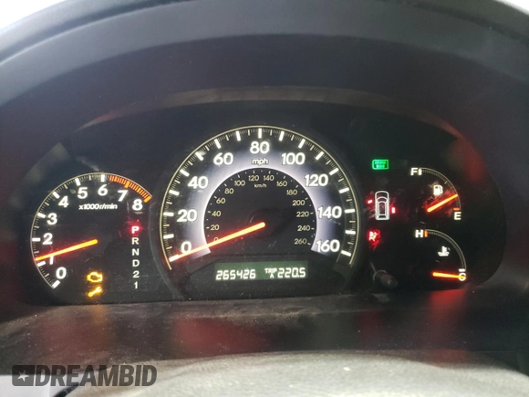 2006 Honda Odyssey LX with VIN 5FNRL38266B014131, listed as a Copart auction lot 48244525 with 265,426 mi miles and Salvage Title. Bid and sale history available at carsss.com. Image 9.