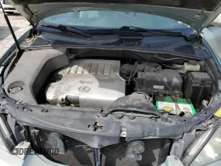 2007 Lexus RX 350 with VIN 2T2HK31U37C046692, listed as a Copart auction lot 55121165 with 252,683 mi miles and Salvage title. Bid and sale history available at DreamBid. Image 12.