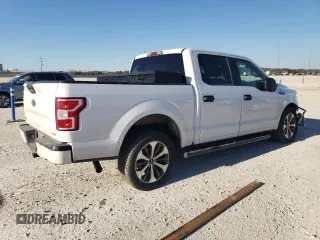 2019 Ford F-150 XL with VIN 1FTEW1C47KKF26805, listed as a Copart auction lot 86968404 with 67,962 mi miles and Salvage Title. Bid and sale history available at DreamBid. Image 3.