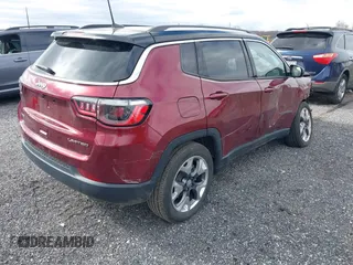 2021 Jeep Compass Limited with VIN 3C4NJDCB3MT601337, listed as a IAAI auction lot 41808321 with 38,209 mi miles and . Bid and sale history available at DreamBid. Image 4.