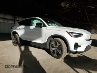 2023 Volvo C40 Recharge Pure Electric Core with VIN YV4ED3GK1P2038593, listed as a Copart auction lot 79875583 with 5,693 mi miles. Bid and sale history available at carsss.com. Image 4.