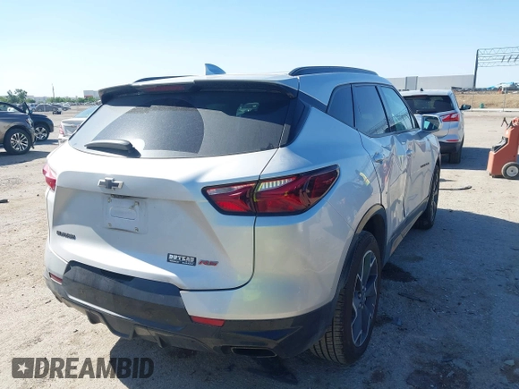 2019 Chevrolet Blazer RS с VIN 3GNKBERS4KS678029, выставлен на аукционе IAAI как лот 42309000 с пробегом 63 763 миль миль и . История ставок и продаж доступна на DreamBid. Изображение 4.