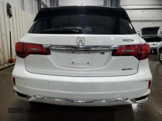 2020 Acura MDX Sport Hybrid w/Advance Pkg with VIN 5J8YD7H7XLL001792, listed as a Copart auction lot 88043645 with 49,726 mi miles and Salvage Title. Bid and sale history available at carsss.com. Image 6.