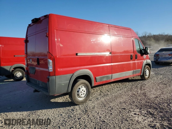 2015 Ram ProMaster Cargo with VIN 3C6TRVDG9FE520325, listed as a Copart auction lot 82393334 with 169,415 mi miles and Salvage Title. Bid and sale history available at carsss.com. Image 3.