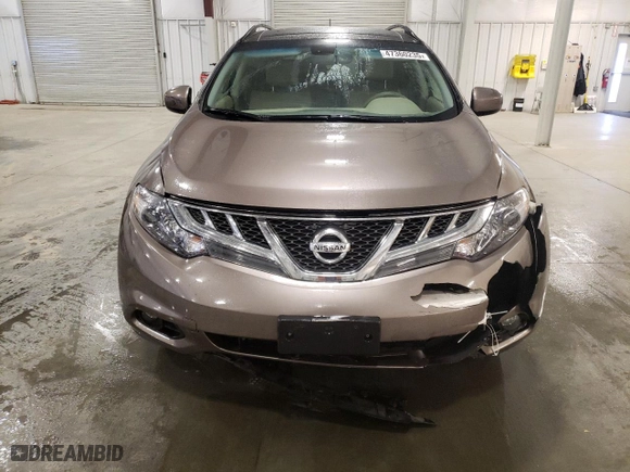 2014 Nissan Murano S with VIN JN8AZ1MW1EW525933, listed as a Copart auction lot 47360235 with 60,833 mi miles and Salvage Title. Bid and sale history available at carsss.com. Image 5.