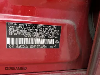 2012 Lexus IS 250 z VIN JTHCF5C27C5054925, wystawiony jako Copart lot #56701885 z przebiegiem 99 558 mil mil oraz Szkoda całkowita • Salvage title. Historia ofert i sprzedaży dostępna na DreamBid. Obrazek 12.