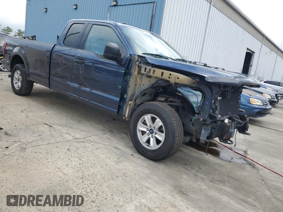 2018 Ford F-150 XL with VIN 1FTEX1E5XJKD89375, listed as a Copart auction lot 62880565 with 119,402 mi miles and Salvage title. Bid and sale history available at DreamBid. Image 4.
