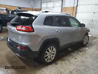2016 Jeep Cherokee Limited with VIN 1C4PJLDB3GW216490, listed as a Copart auction lot 42949905 with 171,626 mi miles and Salvage Title. Bid and sale history available at carsss.com. Image 3.