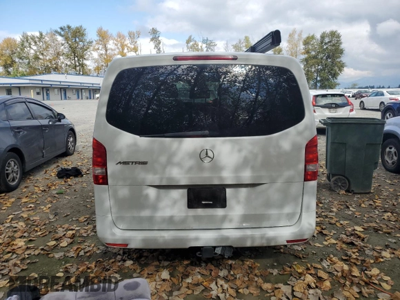 2018 Mercedes-Benz Metris Passenger with VIN WD4BG2EE1J3443896, listed as a Copart auction lot 71680294 with 54,705 mi miles and Salvage title. Bid and sale history available at DreamBid. Image 6.