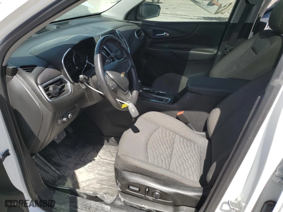 2021 Chevrolet Equinox LT with VIN 3GNAXKEV4MS154734, listed as a Copart auction lot 49855635 with 43,728 mi miles and Salvage Title. Bid and sale history available at carsss.com. Image 7.
