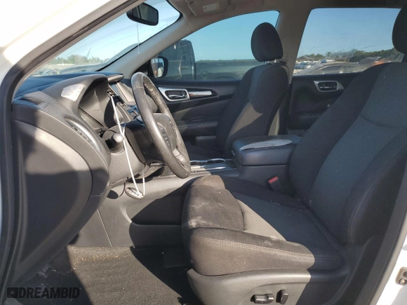 2019 Nissan Pathfinder S with VIN 5N1DR2MN7KC624643, listed as a Copart auction lot 44557055 with 99222 miles and Clean Title. Bid and sale history available at carsss.com. Image 7.