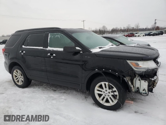 2017 Ford Explorer with VIN 1FM5K8B88HGB44542, listed as a Copart auction lot 43625775 with 134,918 mi miles and Salvage title. Bid and sale history available at DreamBid. Image 4.