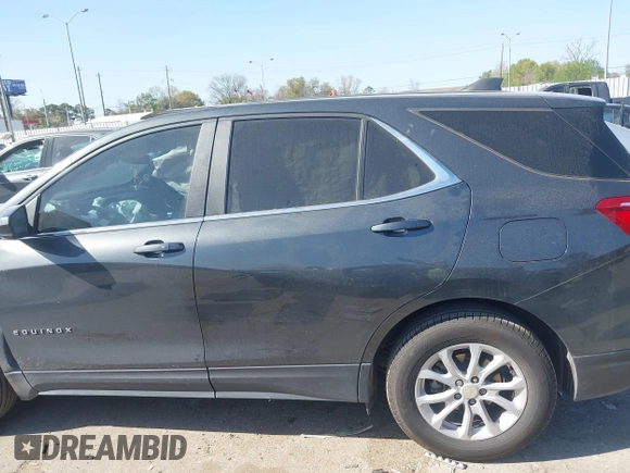 2021 Chevrolet Equinox LT with VIN 3GNAXKEV0ML378657, listed as a IAAI auction lot 41859327 with 51,550 mi miles and . Bid and sale history available at DreamBid. Image 14.