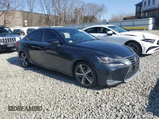 2017 Lexus IS with VIN JTHCM1D22H5015597, listed as a Copart auction lot 49160445 with 63,410 mi miles and Salvage Title. Bid and sale history available at carsss.com. Image 4.
