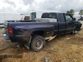 1998 Dodge 3500 with VIN 1B7MF336XWJ189034, listed as a Copart auction lot 68670344 with 117,731 mi miles and Salvage Title. Bid and sale history available at carsss.com. Image 3.