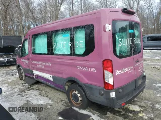 2019 Ford Transit Passenger XL with VIN 1FBAX2CM5KKA96715, listed as a Copart auction lot 88781385 with 71,764 mi miles and Salvage Title. Bid and sale history available at carsss.com. Image 2.