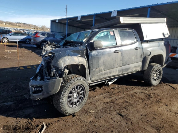 2022 Chevrolet Colorado 4WD ZR2 with VIN 1GCGTEEN1N1249254, listed as a Copart auction lot 43704115 with 0 mi miles and Non Repairable. Bid and sale history available at carsss.com. Image 1.