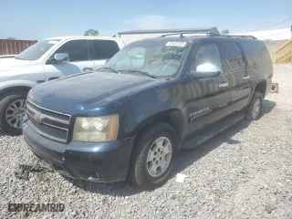 2007 Chevrolet Suburban LTZ with VIN 3GNFC16027G156309, listed as a Copart auction lot 53452355 with 0 mi miles and Clean Title. Bid and sale history available at carsss.com. Image 1.
