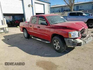 2006 Dodge Dakota SLT with VIN 1D7HW48N76S715000, listed as a Copart auction lot 87466974 with 155,484 mi miles and Salvage Title. Bid and sale history available at DreamBid. Image 11.