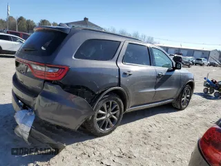 2018 Dodge Durango GT with VIN 1C4RDJDG8JC448494, listed as a Copart auction lot 46819135 with Not Provided miles and Salvage Title. Bid and sale history available at DreamBid. Image 3.