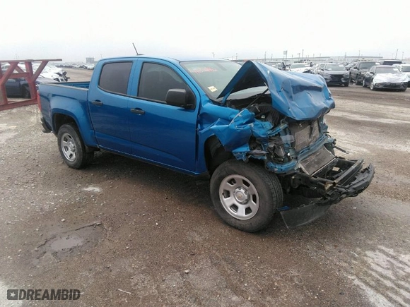 2022 Chevrolet Colorado 2WD Work Truck with VIN 1GCGSBEA9N1331943, listed as a IAAI auction lot 41378162 with 70,227 mi miles. Bid and sale history available at carsss.com. Image 1.