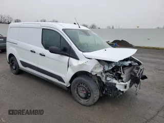 2023 Ford Transit Connect XLT with VIN NM0LS7T27P1560256, listed as a Copart auction lot 84687234 with 12,286 mi miles and Clean title. Bid and sale history available at DreamBid. Image 4.