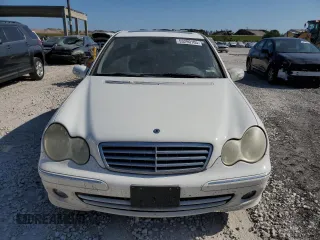 2006 Mercedes-Benz C 280 Luxury with VIN WDBRF54H06A906654, listed as a Copart auction lot 53290105 with 185,128 mi miles and Salvage Title. Bid and sale history available at DreamBid. Image 5.