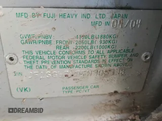 2005 Subaru Forester X с VIN JF1SG63685H705778, выставлен на аукционе Copart как лот 52918554 с пробегом 116 913 миль миль и Списание • Salvage title. История ставок и продаж доступна на DreamBid. Изображение 15.