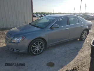 2009 Chevrolet Malibu LTZ with VIN 1G1ZK57B69F188404, listed as a Copart auction lot 52452395 with 134,211 mi miles and Salvage Title. Bid and sale history available at DreamBid. Image 1.