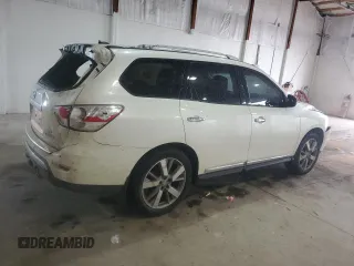 2015 Nissan Pathfinder SL with VIN 5N1AR2MM9FC707815, listed as a Copart auction lot 58073905 with 96,821 mi miles and Salvage title. Bid and sale history available at DreamBid. Image 3.