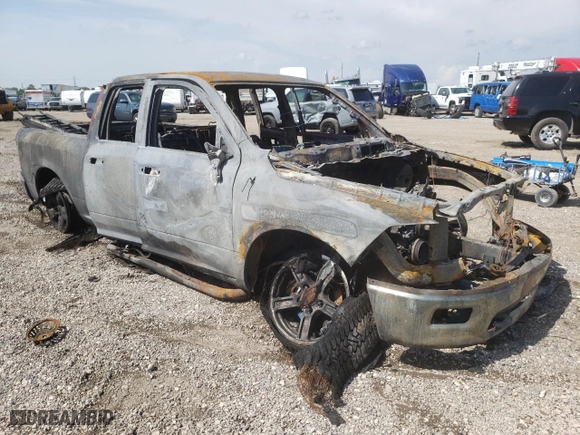 2010 Dodge Ram 1500 SLT with VIN 1D7RB1GT7AS120462, listed as a Copart auction lot 56834334 with 0 mi miles and Non Repairable. Bid and sale history available at carsss.com. Image 4.