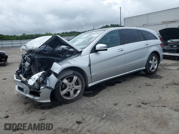 2011 Mercedes-Benz R 350 with VIN 4JGCB6FE1BA136496, listed as a Copart auction lot 58072355 with 151,858 mi miles and Salvage title. Bid and sale history available at DreamBid. Image 1.
