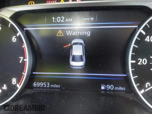 2020 Nissan Altima SV with VIN 1N4BL4DV6LC189839, listed as a IAAI auction lot 42617747 with 69,953 mi miles and . Bid and sale history available at DreamBid. Image 16.