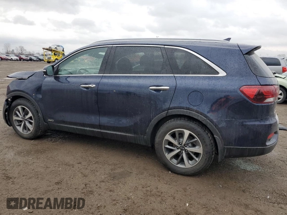 2020 Kia Sorento EX with VIN 5XYPHDA50LG659347, listed as a Copart auction lot 49669065 with 81,384 mi miles and Salvage Title. Bid and sale history available at DreamBid. Image 2.