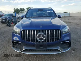2021 Mercedes-Benz GLS 63 AMG with VIN 4JGFF8KE0MA387631, listed as a Copart auction lot 60719164 with 46,530 mi miles and Salvage Title. Bid and sale history available at DreamBid. Image 5.