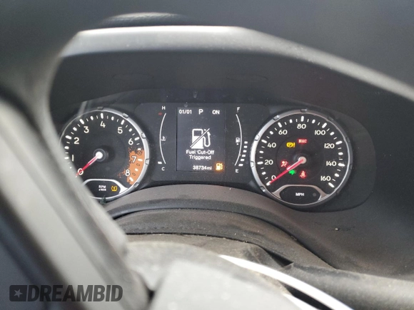 2018 Jeep Renegade Sport с VIN ZACCJBAB1JPH92936, выставлен на аукционе Copart как лот 58999075 с пробегом 38 734 миль миль и Чистый • Clean title. История ставок и продаж доступна на DreamBid. Изображение 9.