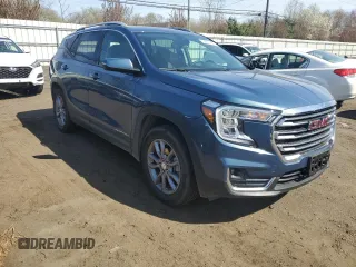 2024 GMC Terrain SLT z VIN 3GKALVEG2RL353102, wystawiony jako Copart lot #54370125 z przebiegiem 6297 mil mil oraz Szkoda całkowita • Salvage title. Historia ofert i sprzedaży dostępna na DreamBid. Obrazek 4.