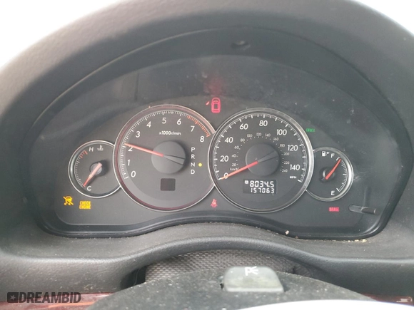 2008 Subaru Outback (Natl) Ltd with VIN 4S4BP62C687367031, listed as a Copart auction lot 75838584 with 157,063 mi miles and Salvage Title. Bid and sale history available at carsss.com. Image 9.