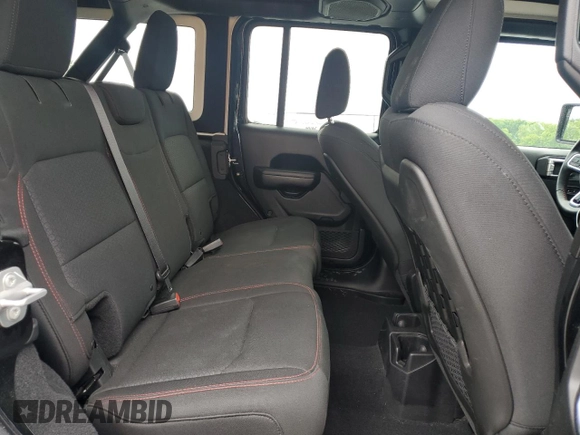 2018 Jeep Wrangler Unlimited Rubicon with VIN 1C4HJXFNXJW141877, listed as a Copart auction lot 55913055 with 71,503 mi miles and Salvage title. Bid and sale history available at DreamBid. Image 10.